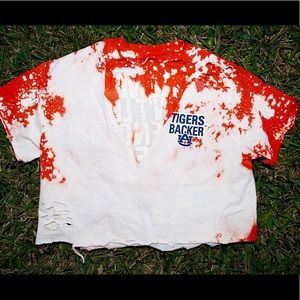 Auburn game day bleached tee